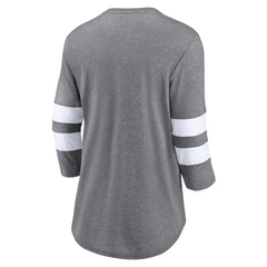 Women's Primary Logo 3/4 Sleeve Scoop Neck T-Shirt - Cleveland Browns T-shirts