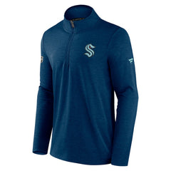 NHL Seattle Kraken Fanatics Authentic Pro Rink Quartet-Zip Jacket
