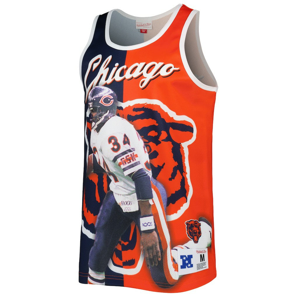 Walter Payton  Retired Player Graphic Tank Top - Chicago Bears Tops