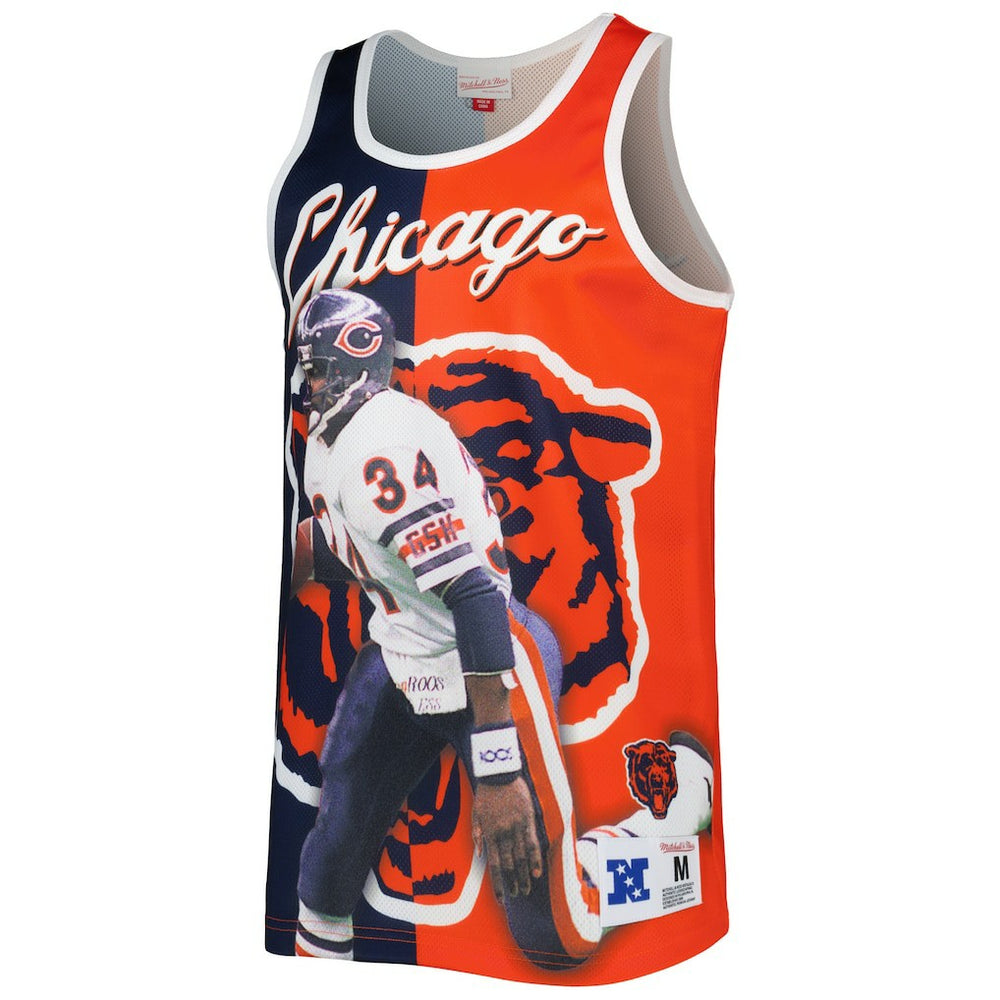 Walter Payton  Retired Player Graphic Tank Top - Chicago Bears Tops