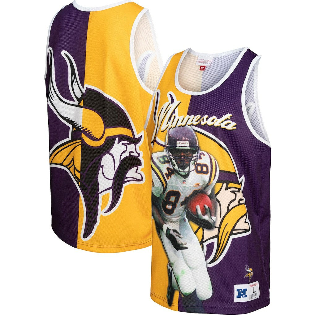 Randy Moss  Retired Player Graphic Tank Top - Minnesota Vikings Tops