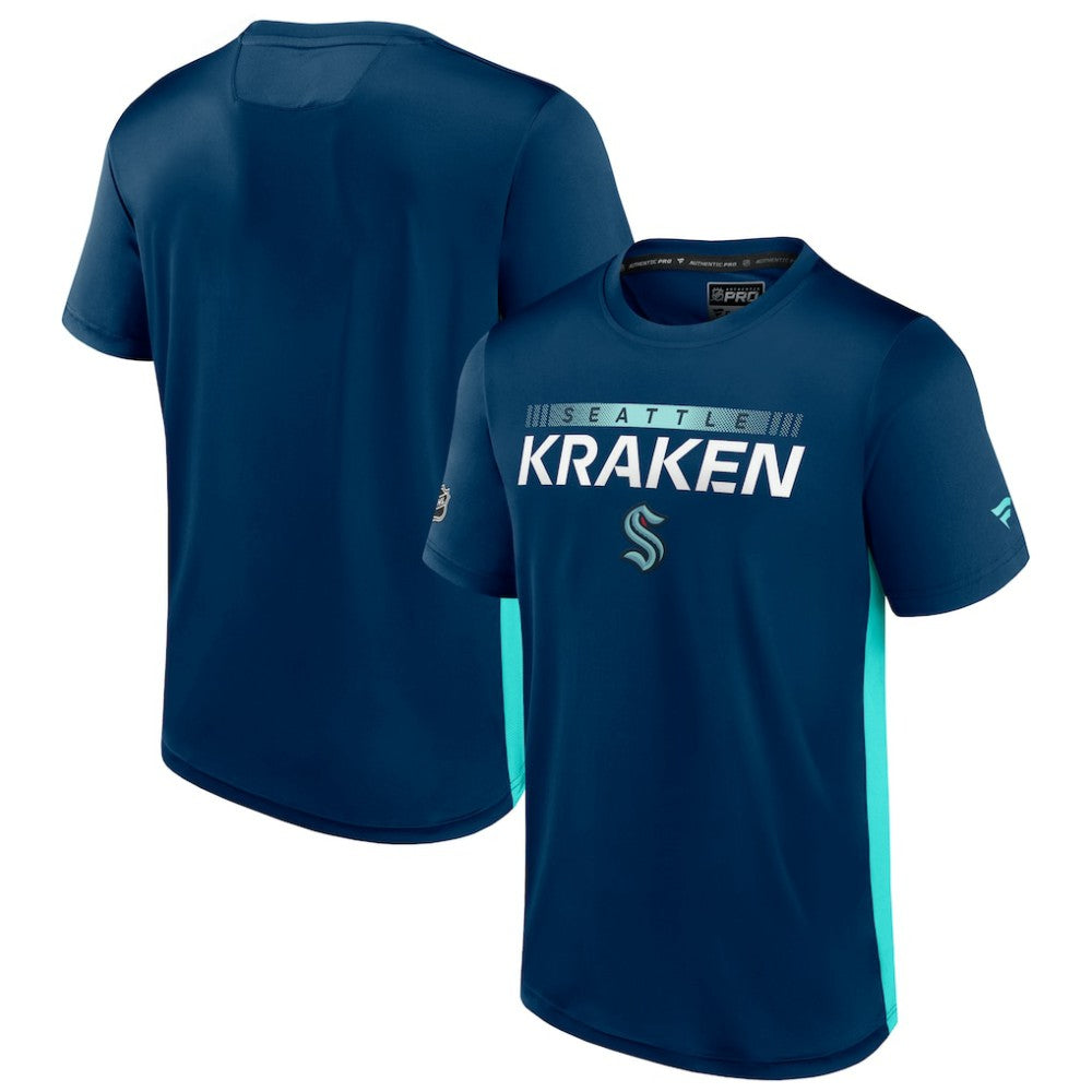 NHL Seattle Kraken Fanatics Authentic Pro Rink Tech T-Shirt