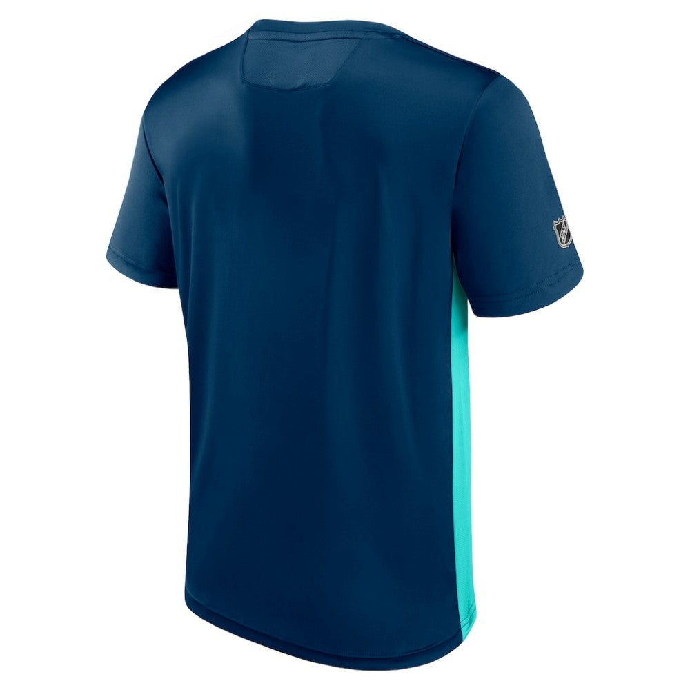 NHL Seattle Kraken Fanatics Authentic Pro Rink Tech T-Shirt