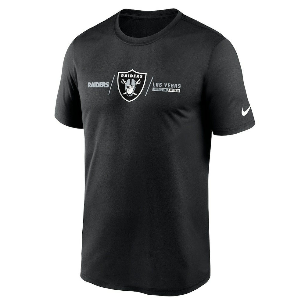 Horizontal Lockup Legend Performance T-Shirt - Las Vegas Raiders T-shirts