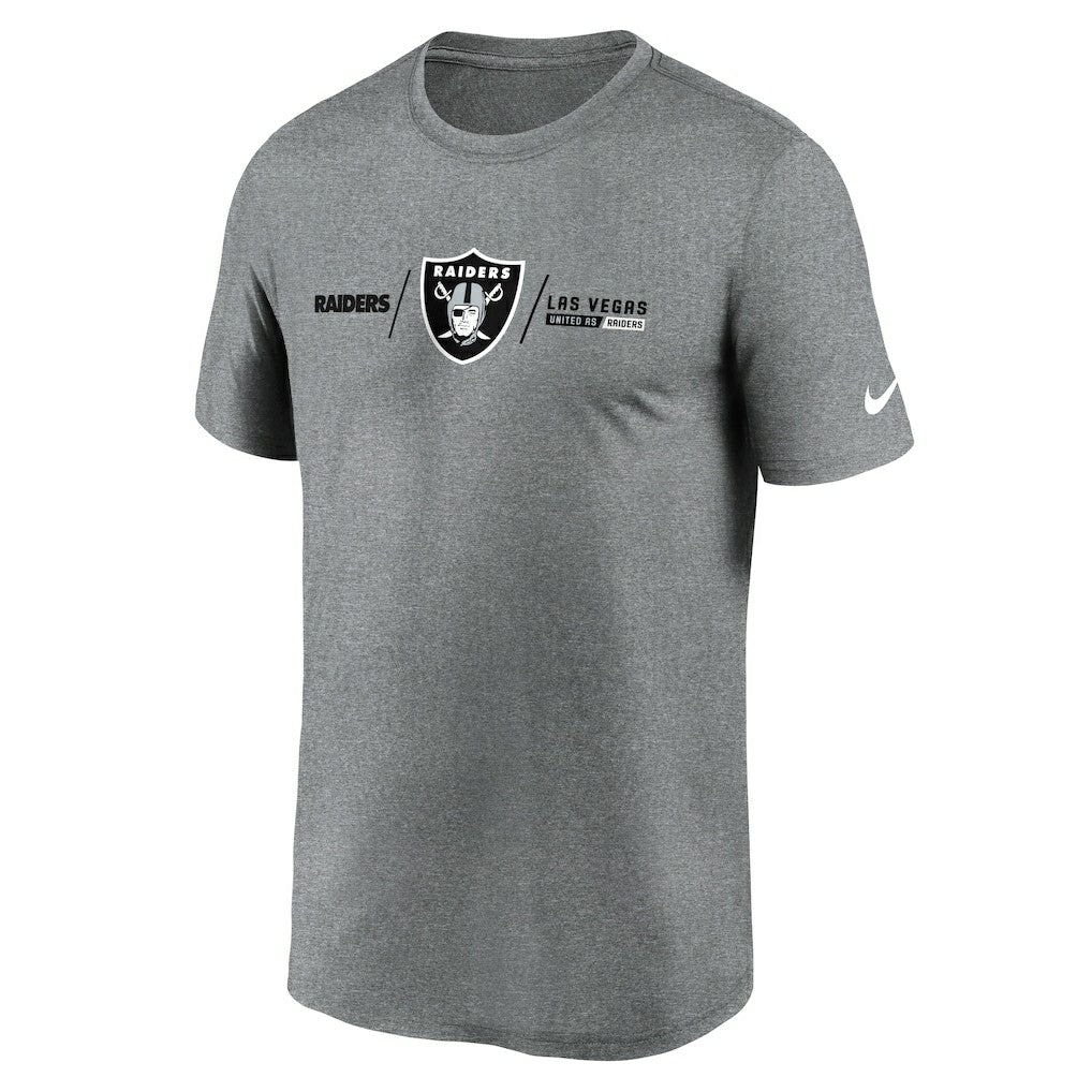 Horizontal Lockup Legend Performance T-Shirt - Las Vegas Raiders T-shirts