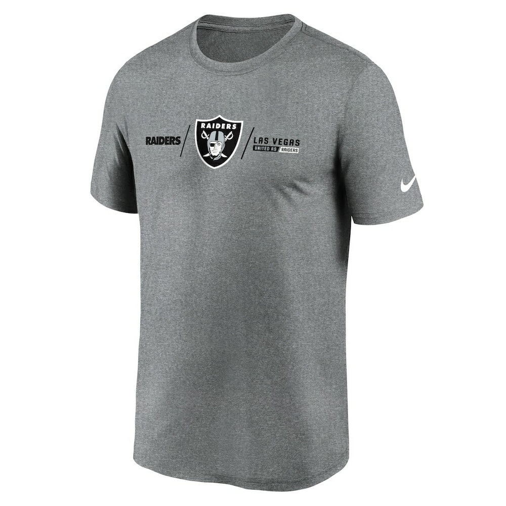 Horizontal Lockup Legend Performance T-Shirt - Las Vegas Raiders T-shirts
