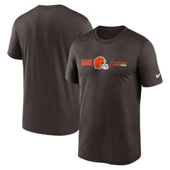 Horizontal Lockup Legend Performance T-Shirt - Cleveland Browns T-shirts