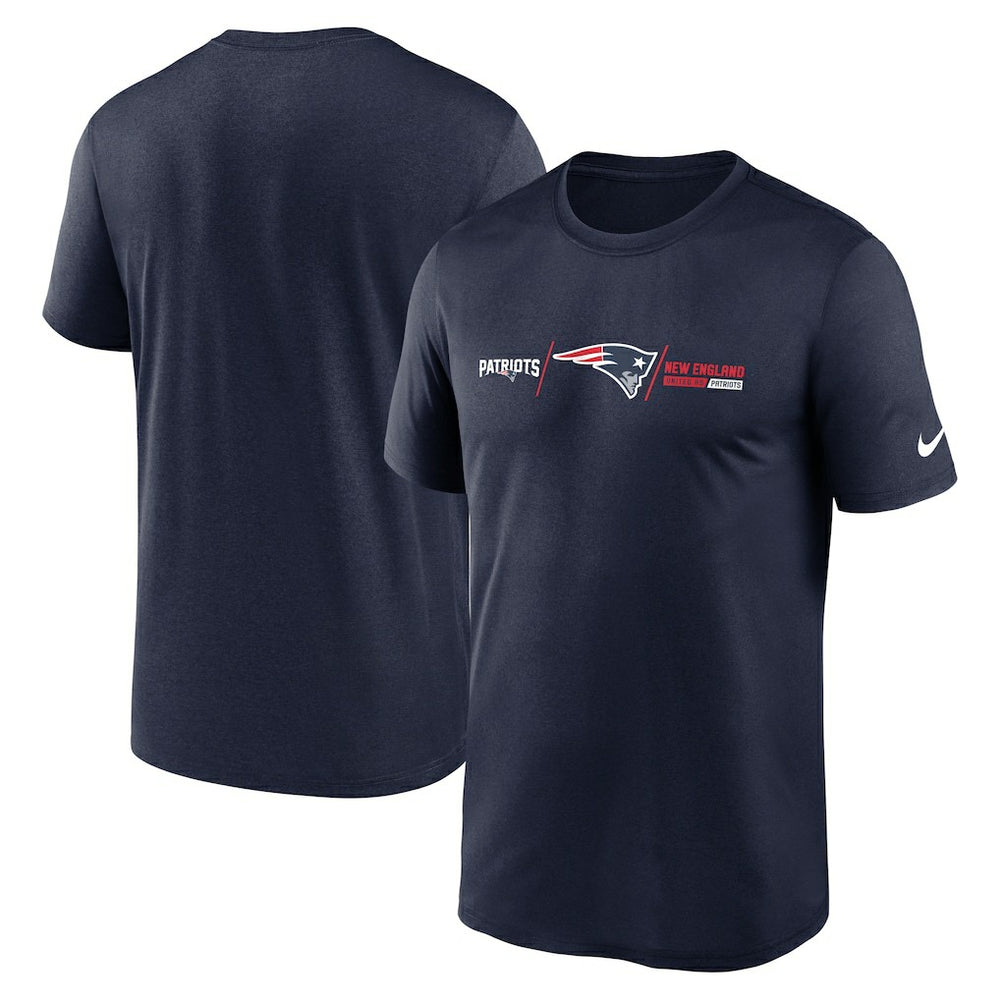 Horizontal Lockup Legend T-Shirt - New England Patriots T-shirts