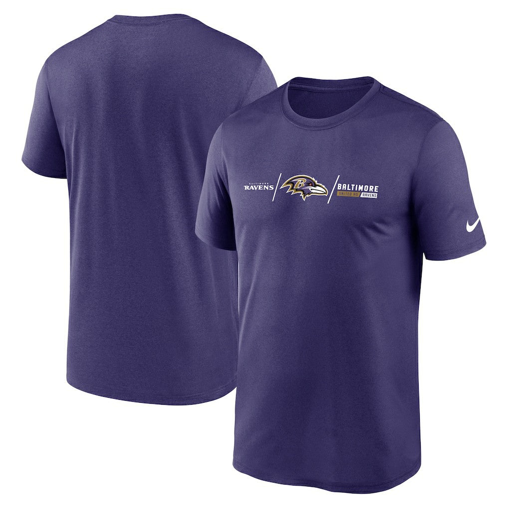 Horizontal Lockup Legend T-Shirt - Baltimore Ravens T-shirts