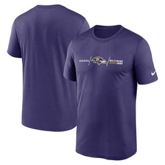 Horizontal Lockup Legend T-Shirt - Baltimore Ravens T-shirts