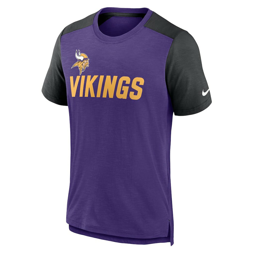 Color Block Team Name T-Shirt - Minnesota Vikings T-shirts