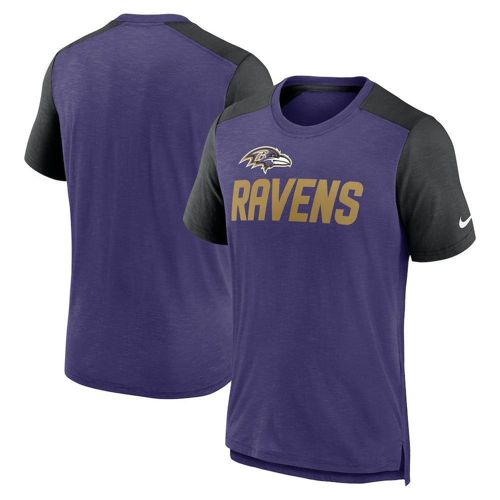 Color Block Team Name T-Shirt - Baltimore Ravens T-shirts