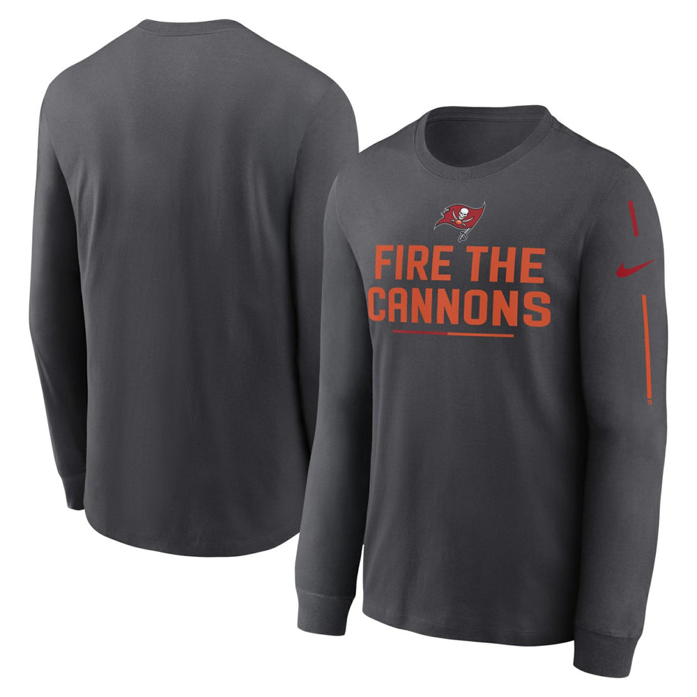 Team Slogan Long Sleeve T-Shirt - Tampa Bay Buccaneers T-shirts