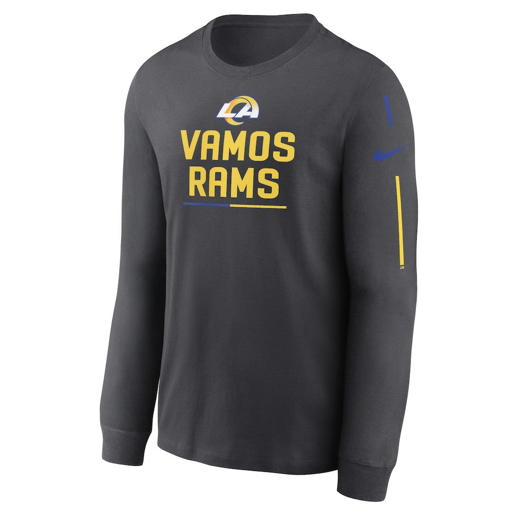 Team Slogan Long Sleeve T-Shirt - Los Angeles Rams T-shirts