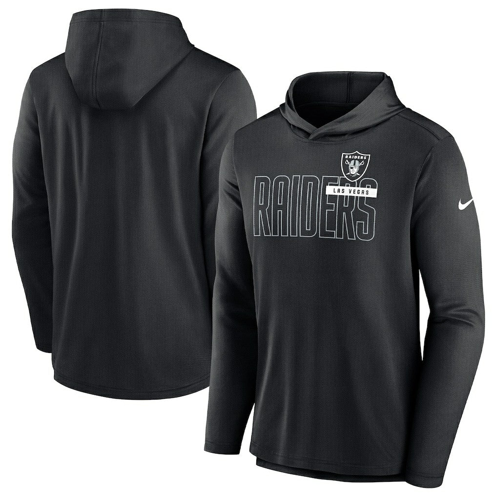Lightweight Performance Hooded Long Sleeve T-Shirt - Las Vegas Raiders T-shirts