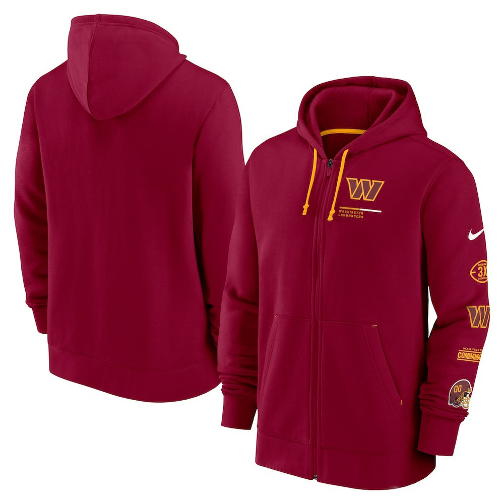 Surrey Full-Zip Hoodie - Washington Commanders Hoodies