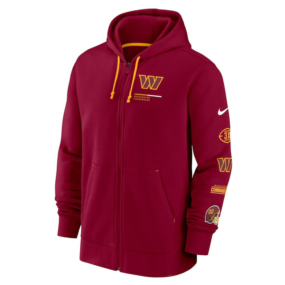 Surrey Full-Zip Hoodie - Washington Commanders Hoodies