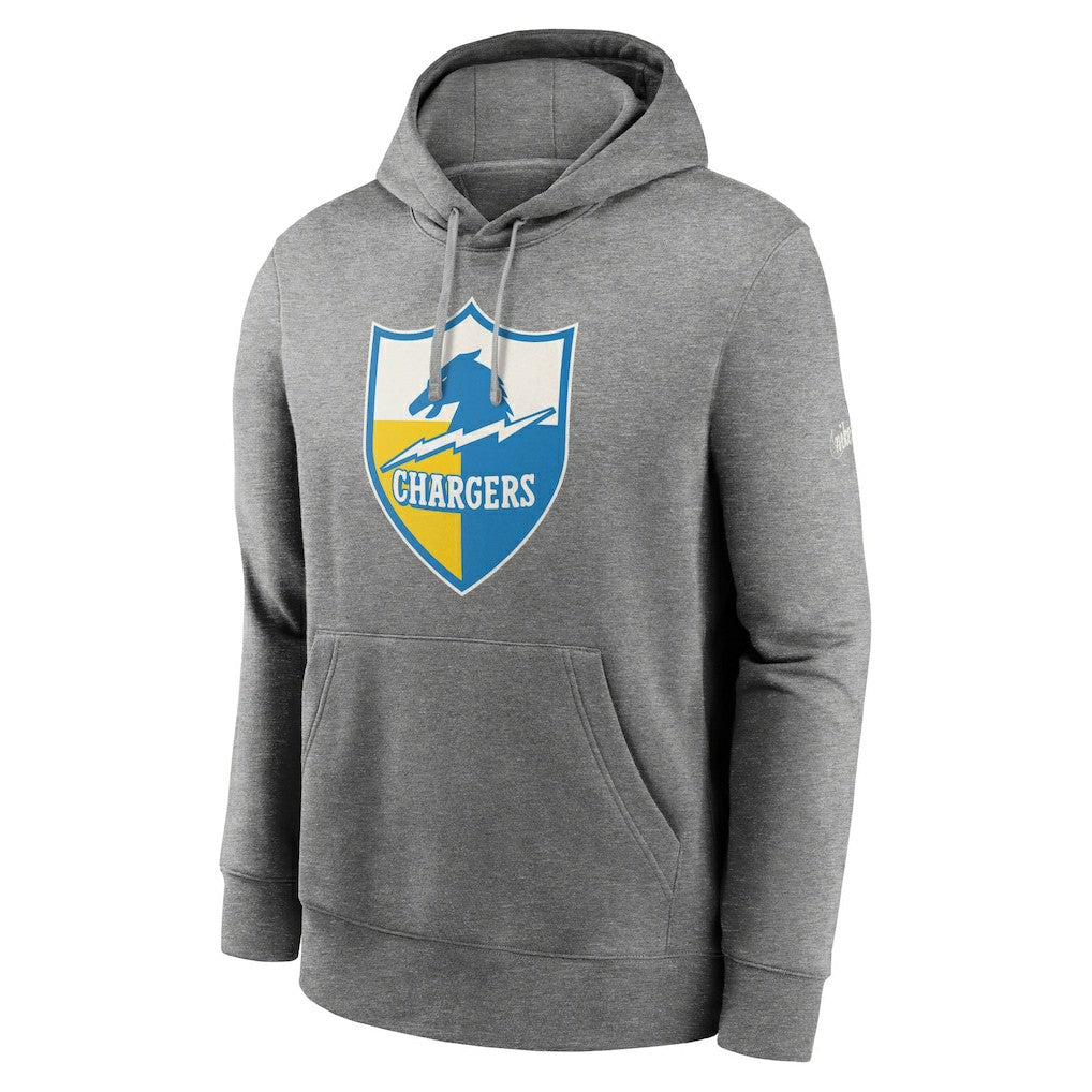 Rewind Club Fleece Pullover Hoodie - Los Angeles Chargers Hoodies