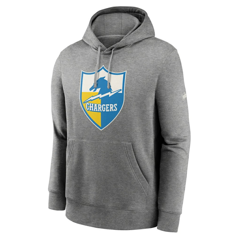 Rewind Club Fleece Pullover Hoodie - Los Angeles Chargers Hoodies