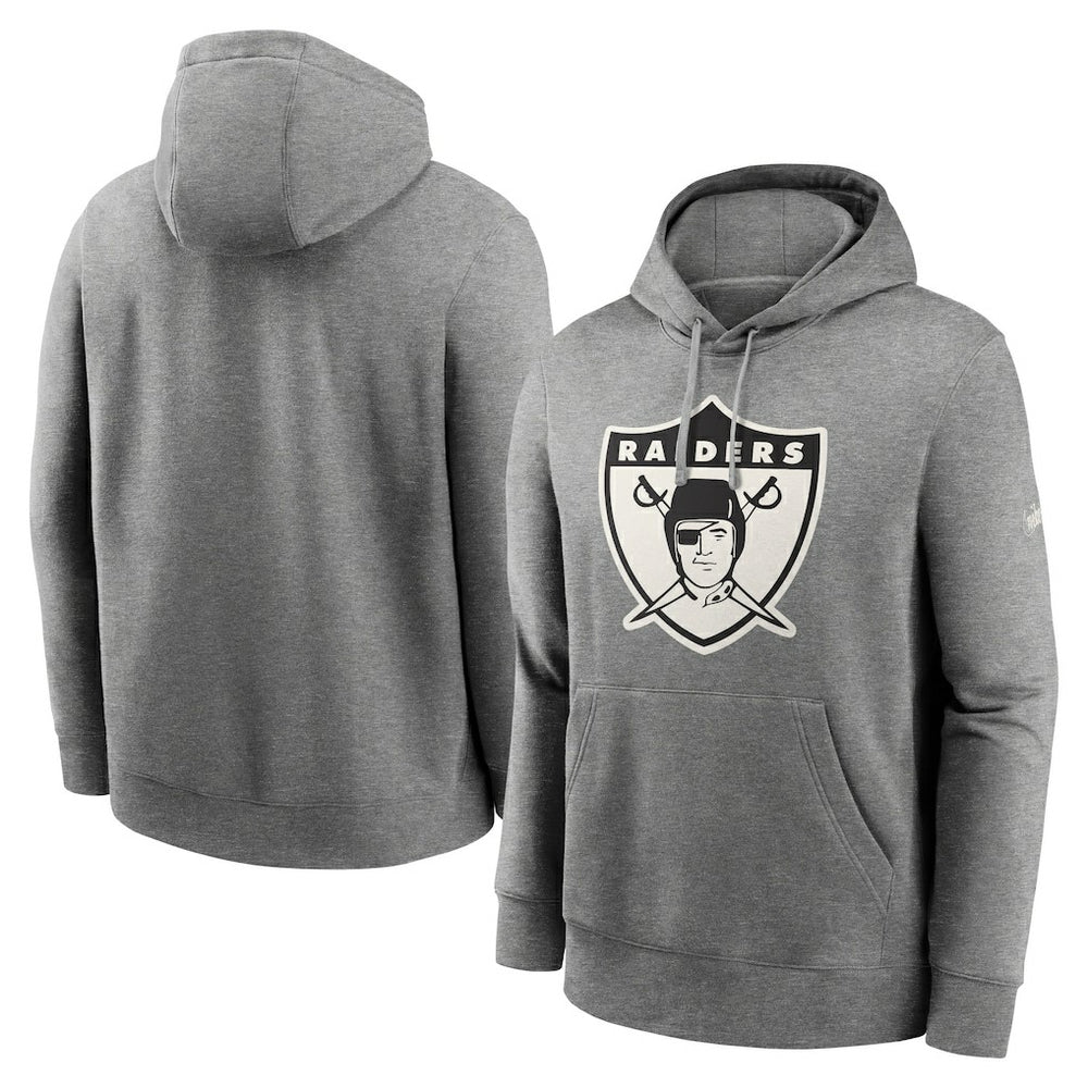 Oakland Raiders Rewind Club Fleece Pullover Hoodie - Las Vegas Raiders Hoodies