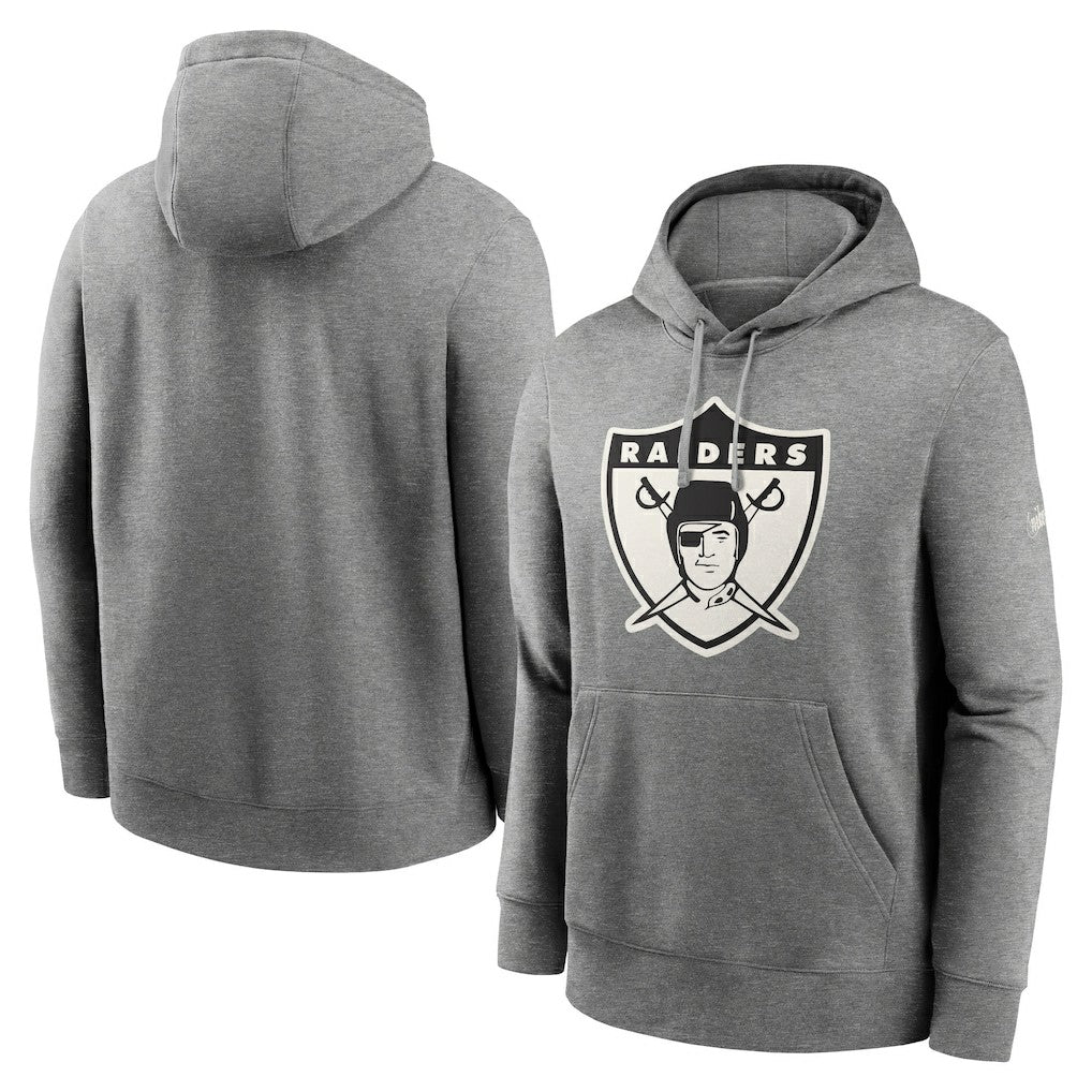 Oakland Raiders Rewind Club Fleece Pullover Hoodie - Las Vegas Raiders Hoodies