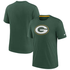 Rewind Playback Logo Tri-Blend T-Shirt - Green Bay Packers T-shirts