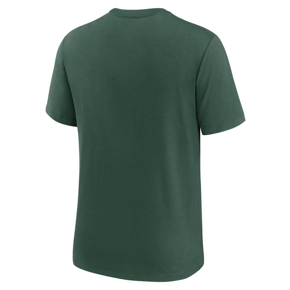 Rewind Playback Logo Tri-Blend T-Shirt - Green Bay Packers T-shirts