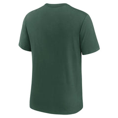 Rewind Playback Logo Tri-Blend T-Shirt - Green Bay Packers T-shirts