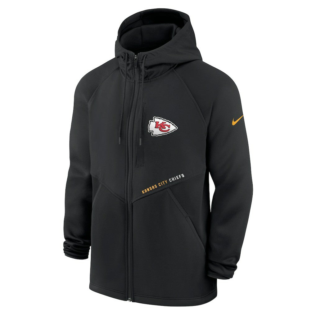 Spacer Raglan Performance Full-Zip Hoodie - Kansas City Chiefs Hoodies