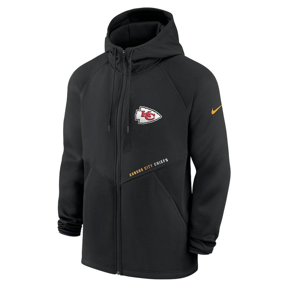 Spacer Raglan Performance Full-Zip Hoodie - Kansas City Chiefs Hoodies