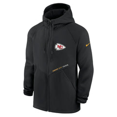 Spacer Raglan Performance Full-Zip Hoodie - Kansas City Chiefs Hoodies