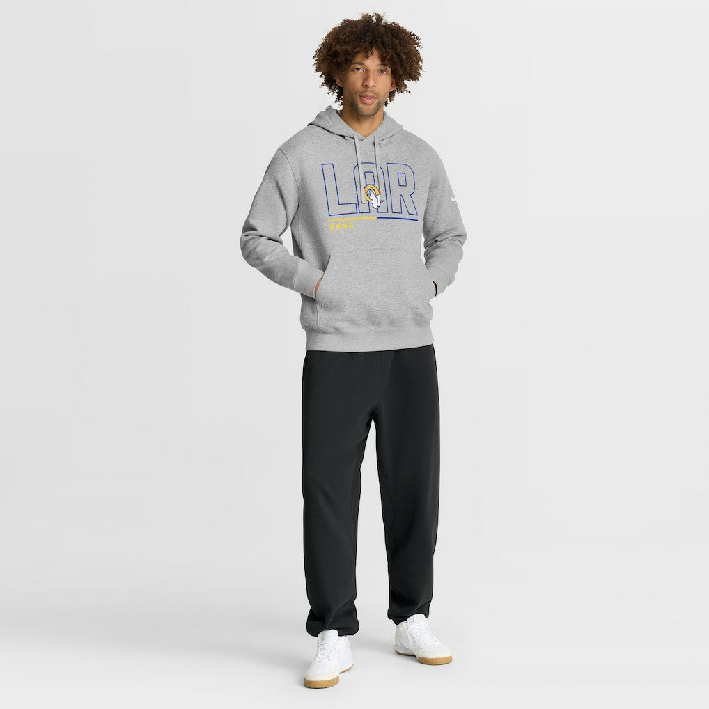 City Code Club Fleece Pullover Hoodie - Los Angeles Rams Hoodies