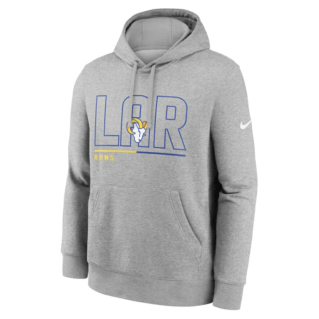 City Code Club Fleece Pullover Hoodie - Los Angeles Rams Hoodies