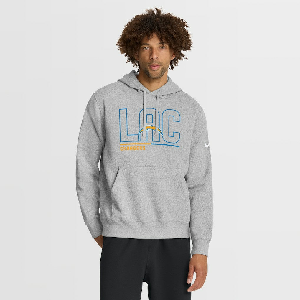 City Code Club Fleece Pullover Hoodie - Los Angeles Chargers Hoodies