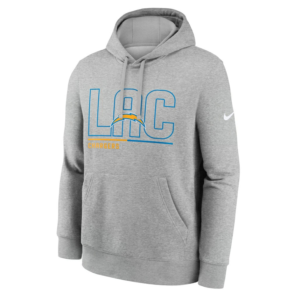 City Code Club Fleece Pullover Hoodie - Los Angeles Chargers Hoodies