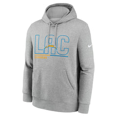 City Code Club Fleece Pullover Hoodie - Los Angeles Chargers Hoodies