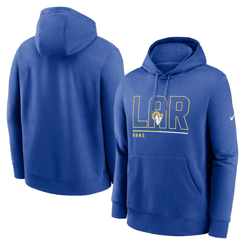 City Code Club Fleece Pullover Hoodie - Los Angeles Rams Hoodies