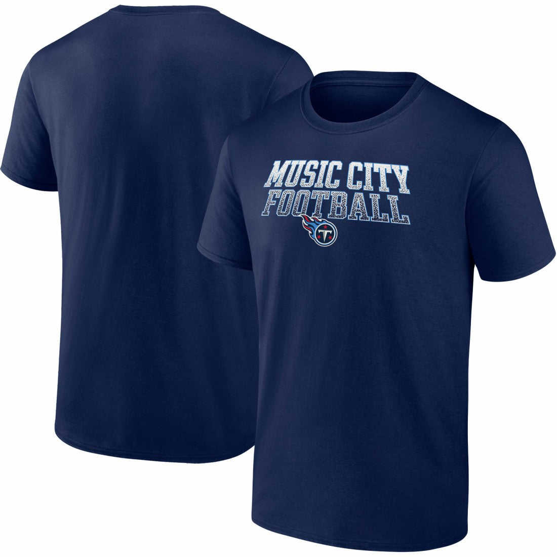 Big & Tall Music City Football Statement T-Shirt - Tennessee Titans T-shirts
