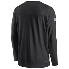 Sideline Lockup Performance Pullover Sweatshirt - New Orleans Saints Pullover