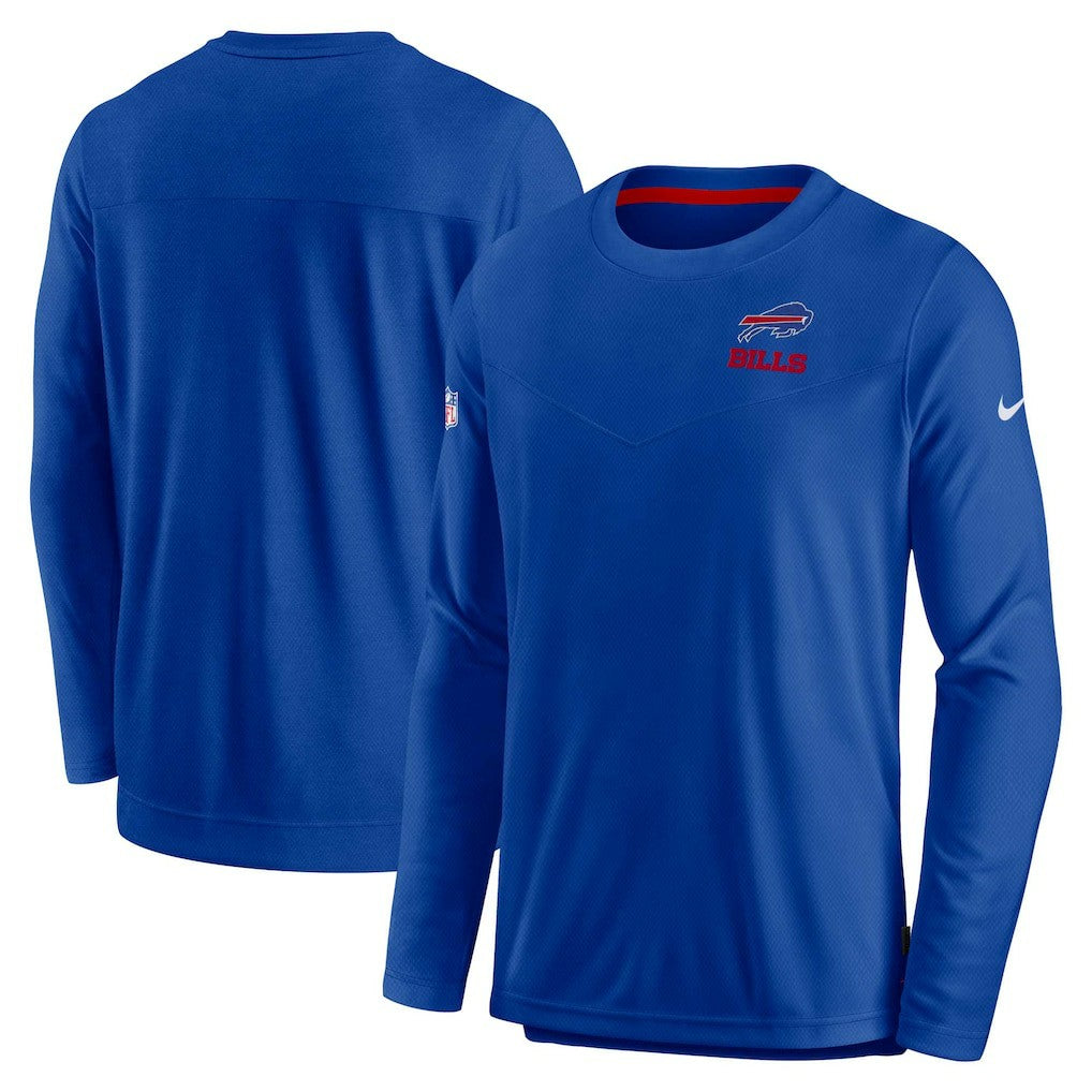 Sideline Lockup Performance Pullover Sweatshirt - Buffalo Bills Pullover