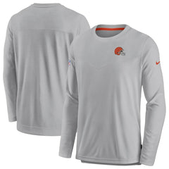 Sideline Lockup Performance Pullover Sweatshirt - Cleveland Browns Pullover