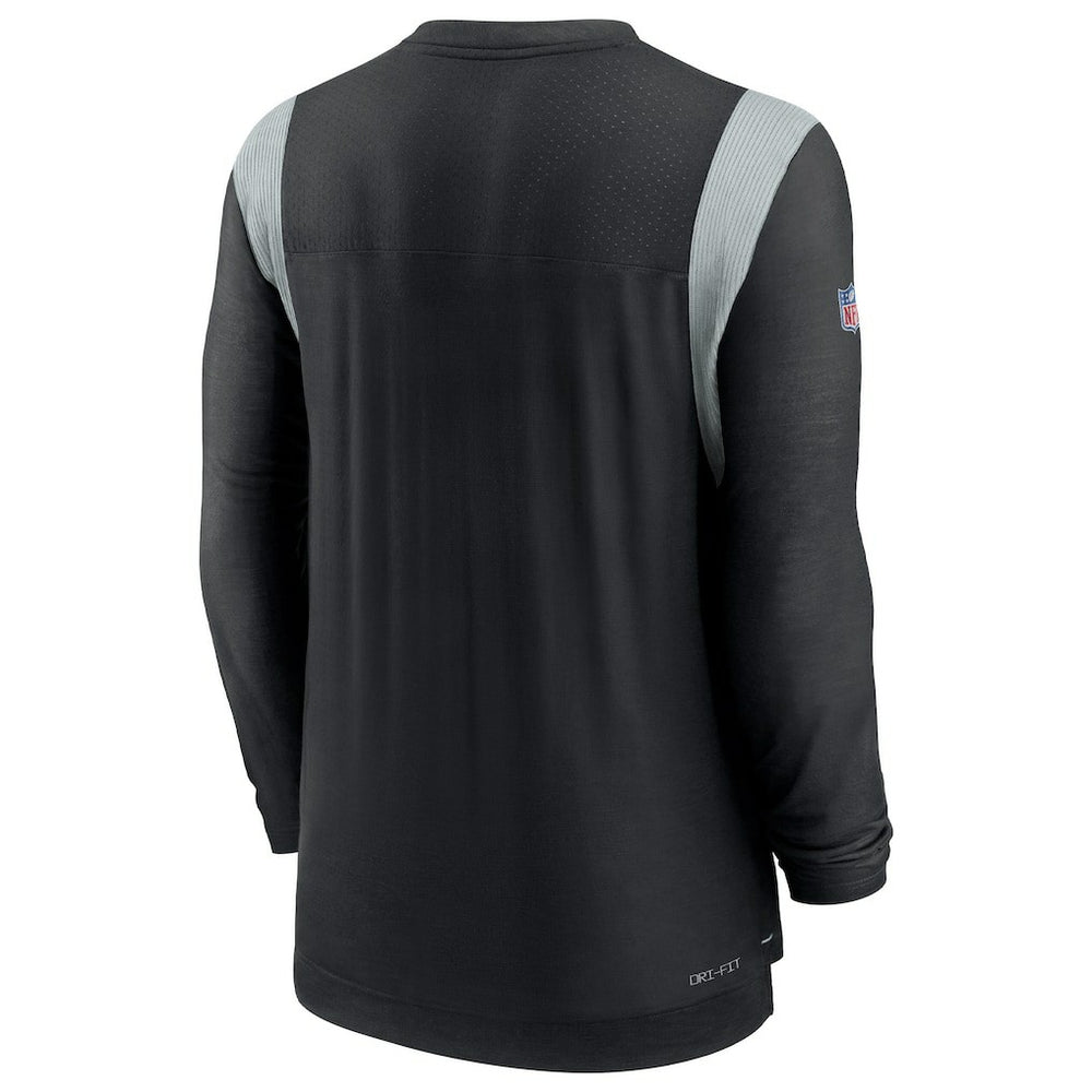 Sideline Tonal Logo Performance Player Long Sleeve T-Shirt - Las Vegas Raiders T-shirts