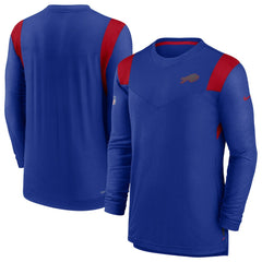 Sideline Tonal Logo Performance Player Long Sleeve T-Shirt - Buffalo Bills T-shirts