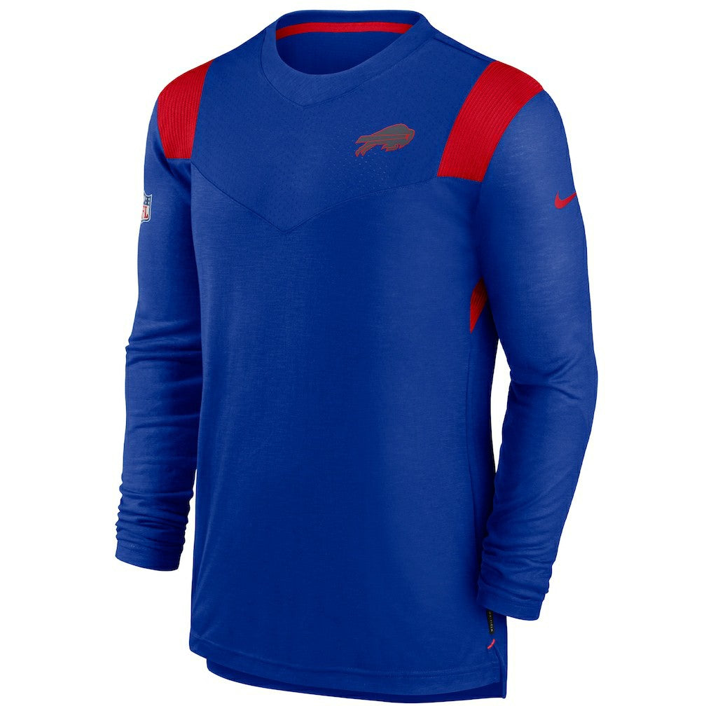 Sideline Tonal Logo Performance Player Long Sleeve T-Shirt - Buffalo Bills T-shirts