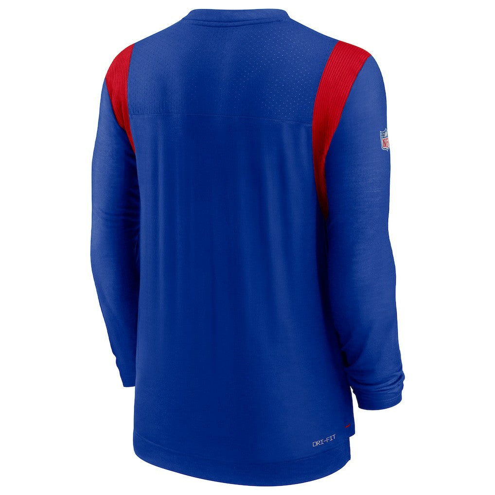 Sideline Tonal Logo Performance Player Long Sleeve T-Shirt - Buffalo Bills T-shirts