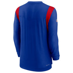 Sideline Tonal Logo Performance Player Long Sleeve T-Shirt - Buffalo Bills T-shirts