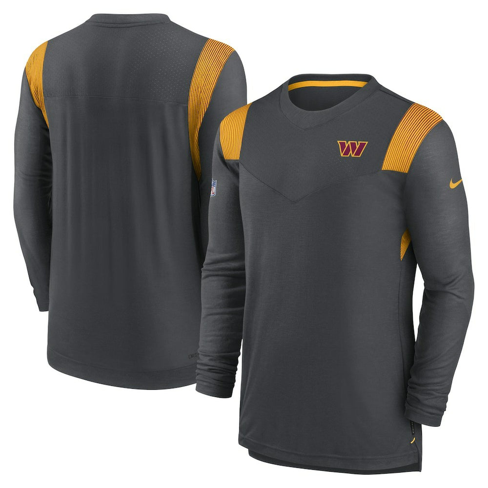 Sideline Tonal Logo Performance Player Long Sleeve T-Shirt - Washington Commanders T-shirts