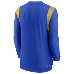 Sideline Tonal Logo Performance Player Long Sleeve T-Shirt - Los Angeles Rams T-shirts