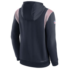 Sideline Athletic Stack Performance Pullover Hoodie - Houston Texans Hoodies