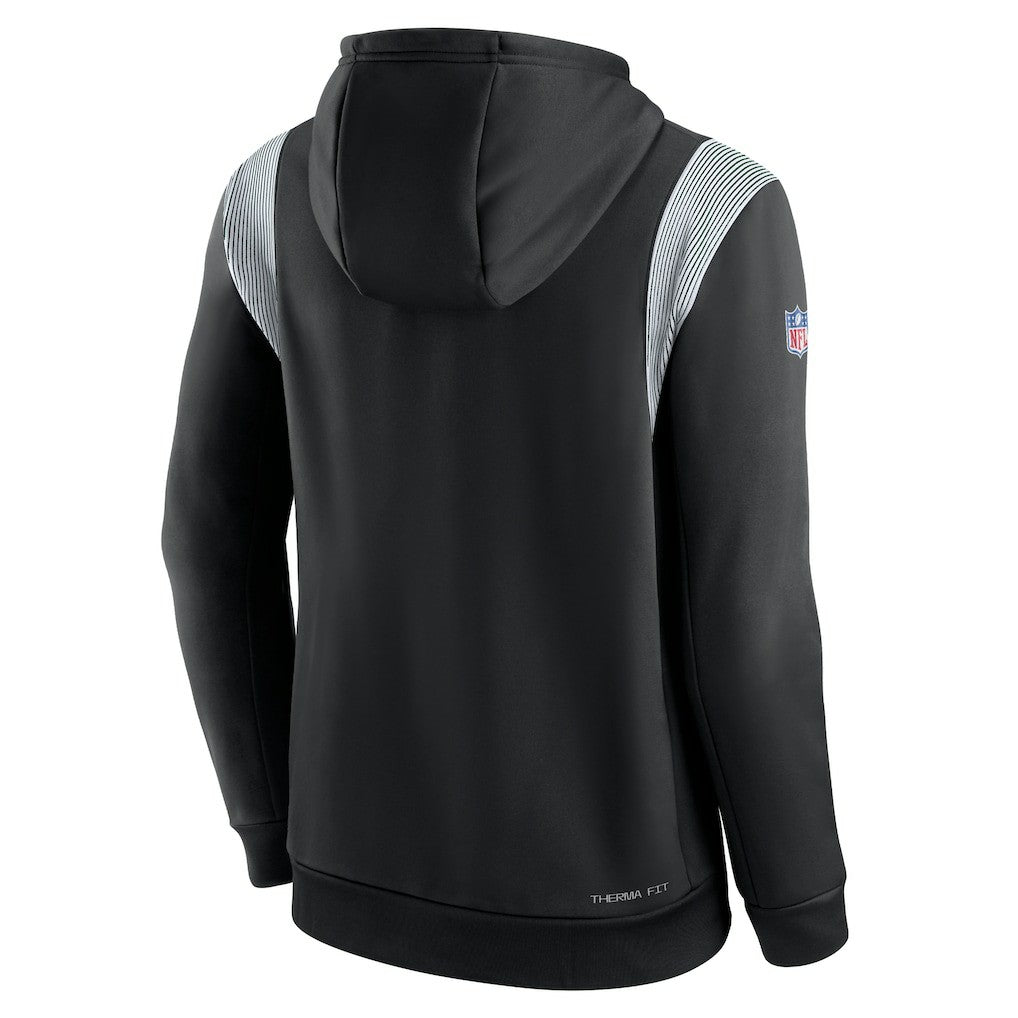 Sideline Athletic Stack Performance Pullover Hoodie - New York Jets Hoodies